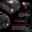 AYIN Viking Biometric Trigger Lock, Biometric Fingerprint Gun Trigger Lock with LCD Screen, New 2023 Model, Weather & Dust Resistant IP54, Fits Most Modern Firearms