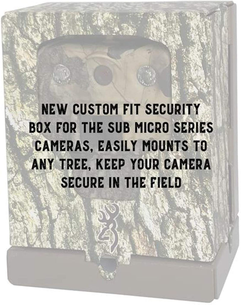 Browning Trail Camera Sub-Micro Security Box (Fits Sub-Micro Series Cameras) - Middletown Outdoors