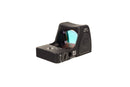 Trijicon Dual Defense RMR, 3.25 MOA LED Red Dot w/ Glock Sights (RM06-C-700790) - for Glock Models 17, 17L, 19, 19X, 22, 23, 24, 25, 26, 27, 28, 31, 32, 33, 34, 35, 37, 38, 39 and 45 - Middletown Outdoors