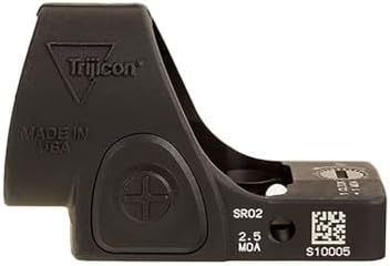 Trijicon SRO Sight Adjustable LED 1.0 MOA Red Dot, Black