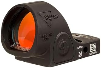 Trijicon SRO Sight Adjustable LED 1.0 MOA Red Dot, Black