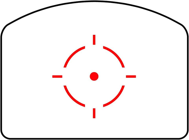 Trijicon RMR HD Red Dot Sight 55 MOA Adjustable LED Reticle with 3.25 MOA Red Center Dot