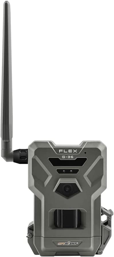 SPYPOINT Flex G-36 Cellular Trail Camera, 36MP Photos and 1080p Videos with Sound, GPS Enabled, Dual-Sim LTE Connectivity, 100' Flash & Detection Range, Responsive Trigger up to .3S… - Middletown Outdoors