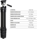 Vortex Optics Summit Carbon II Tripod Kit