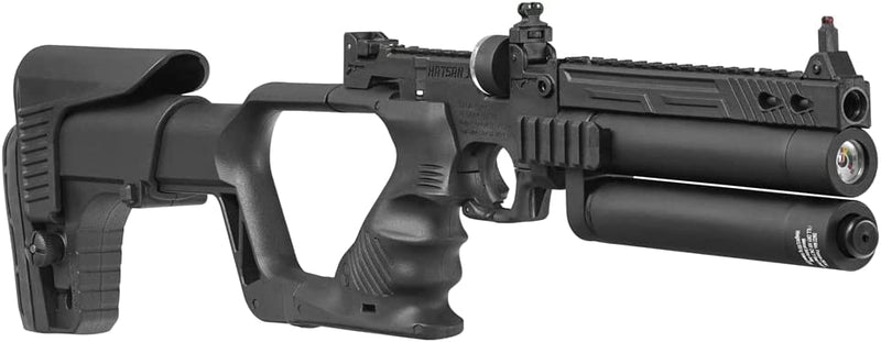 Hatsan Jet I / II PCP Carbine Air Gun - Converts From Pistol To Rifle With Removable Buttstock (Calibers: .177, .22, .25) - Middletown Outdoors