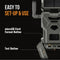 SPYPOINT Flex-S Solar Cellular Trail Camera, Integrated Solar Panel, On-Demand Capable, LTE Connectivity, 100-foot Flash/Detection Range, 0.3S Trigger Speed, Internal Battery, Optional Battery Backup