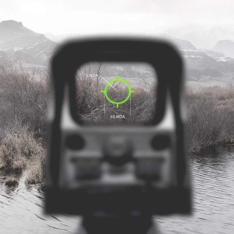 EOTECH XPS2-0GRN Holographic Weapon Sight 68 MOA Ring w/ 1 MOA Center Green Dot