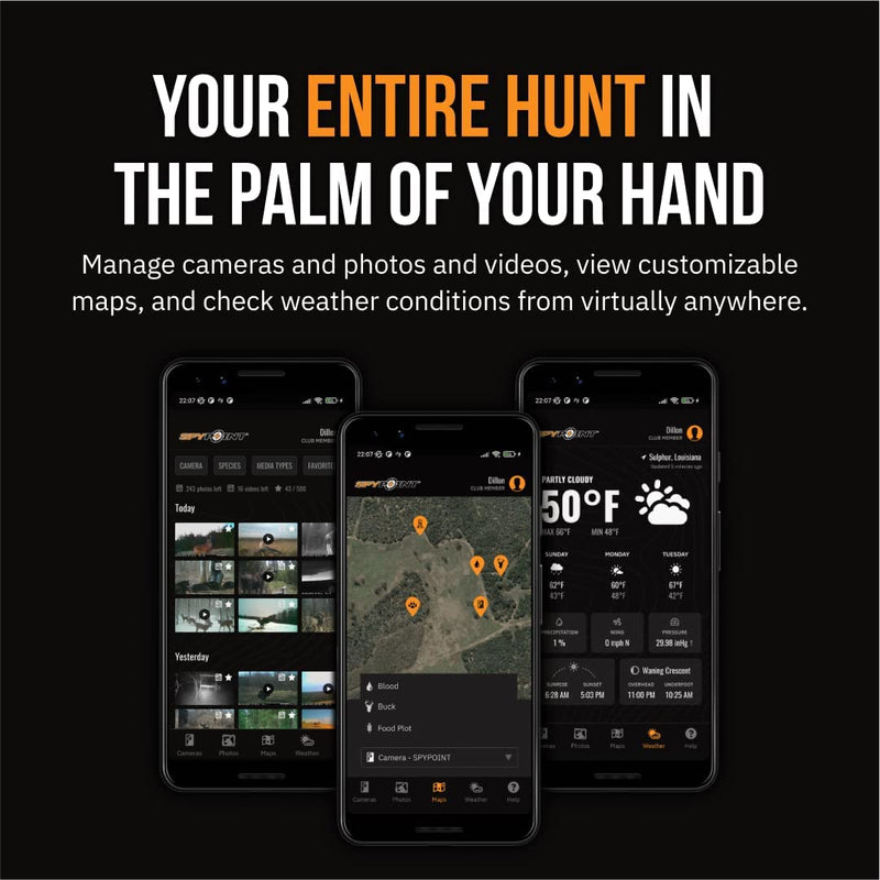 SPYPOINT Flex G-36 Cellular Trail Camera, 36MP Photos and 1080p Videos with Sound, GPS Enabled, Dual-Sim LTE Connectivity, 100' Flash & Detection Range, Responsive Trigger up to .3S… - Middletown Outdoors