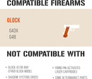 DryFireMag Trigger Reset Magazine for Glock Single Stack G43X/48 w/ Spring Kit