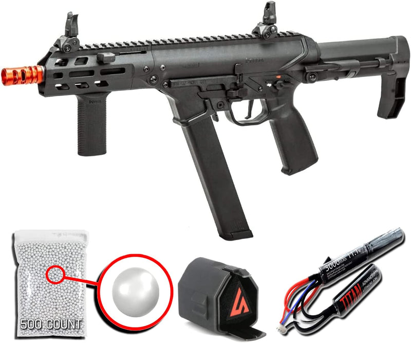 KWA Originals AEG 2.5+ Airsoft Rifle, Lightweight Durable Polymer Design, Adjustable VM4 Gearbox, 380 FPS (KO Series)