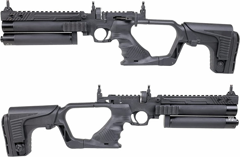 Hatsan Jet I / II PCP Carbine Air Gun - Converts From Pistol To Rifle With Removable Buttstock (Calibers: .177, .22, .25) - Middletown Outdoors