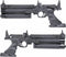 Hatsan Jet I / II PCP Carbine Air Gun - Converts From Pistol To Rifle With Removable Buttstock (Calibers: .177, .22, .25) - Middletown Outdoors