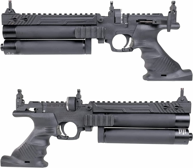 Hatsan Jet I / II PCP Carbine Air Gun - Converts From Pistol To Rifle With Removable Buttstock (Calibers: .177, .22, .25) - Middletown Outdoors