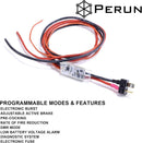 Perun AB++ On-Wire Mosfet for Mechanical Switch Gearboxes - Middletown Outdoors