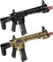 KWA RM4 Ronin T10-SBR AEG Recoil Airsoft Rifle, Adjustable AEG3 Gearbox, Full Metal Frame, TML10 MLOK Handguard w/ Picatinny Rail