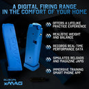 BLUEOPS xMAG Smart Dry Fire Magazine - Glock Double Stack 9mm Models (G17, G19, G19X, G26, G34, G45, G47, etc) Includes 2 Smart Training Magazines + 9mm Training Laser (Blueops Lite App Compatible)