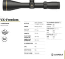 Leupold VX-Freedom 3-9X50 (30mm) Illum. FireDot Twilight Hunter Reticle Riflescope - Middletown Outdoors