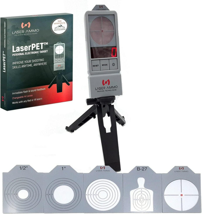 Bundle Laser Ammo Recoil Enabled Dry Fire Laser Training Device, SureStrike Laser. Includes LASERPET Target System & 5 CO2 Capsules (CZ Shadow 2 Invisible)