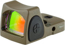 Trijicon RMR Type 2 6.5 MOA Adjustable LED Red Dot Sight - Flat Dark Earth - Middletown Outdoors
