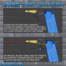 BLUEOPS xMAG Smart Dry Fire Magazine - Glock Double Stack 9mm Models (G17, G19, G19X, G26, G34, G45, G47, etc) Includes 2 Smart Training Magazines + 9mm Training Laser (Blueops Lite App Compatible)