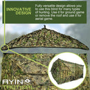 AYIN 3D Leaf Pop Up Hunting Blind, See Thru Ground Blind Fits 2-6 People - Middletown Outdoors
