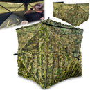 AYIN 3D Leaf Pop Up Hunting Blind, See Thru Ground Blind Fits 2-6 People - Middletown Outdoors