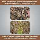Ayin Tactical Leafy Camo Netting Hunting Blind Material 5x12 - Autumn Brown - Middletown Outdoors