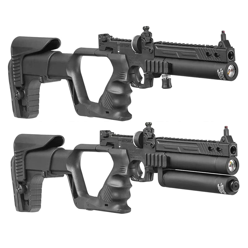 Hatsan Jet I / II PCP Carbine Air Gun - Converts From Pistol To Rifle With Removable Buttstock (Calibers: .177, .22, .25) - Middletown Outdoors