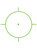 EOTECH XPS2-0GRN Holographic Weapon Sight 68 MOA Ring w/ 1 MOA Center Green Dot