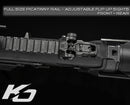 KWA Originals AEG 2.5+ Airsoft Rifle, Lightweight Durable Polymer Design, Adjustable VM4 Gearbox, 380 FPS (KO Series) - Middletown Outdoors