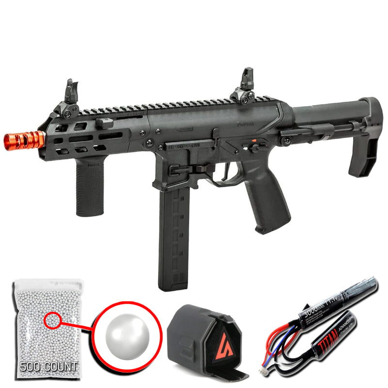 KWA Originals AEG 2.5+ Airsoft Rifle, Lightweight Durable Polymer Design, Adjustable VM4 Gearbox, 380 FPS (KO Series) - Middletown Outdoors