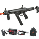 KWA Originals Electric Airsoft Gun AEG2.5 Airsoft Rifle - Adjustable FPS Gearbox, Electronic Trigger Ready, Includes 11.1v LiPo Battery Bundle