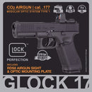 Umarex Glock 17 Gen5 MOS .177 Caliber  Air Pistol Blowback MOS with RDS8 Optic (2255236) - Middletown Outdoors