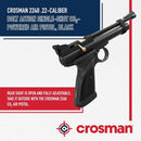 Crosman 2240 .22 Caliber Pellet Gun Bolt Action CO2 Air Pistol