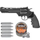 Crosman Vigilante .177 Caliber Dual Ammo CO2 Air Gun Revolver (CCP8B2)