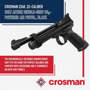 Crosman 2240 .22 Caliber Pellet Gun Bolt Action CO2 Air Pistol