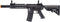 Lancer Tactical M4 Airsoft Rifle SD RIS Rail + Battery & Charger, Black (Gen 2)