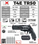 Umarex TR50 Paintball Pistol, .50 Cal CO2 Revolver, 360 FPS (2292112)