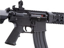 Lancer Tactical M4 Airsoft Rifle SD RIS Rail + Battery & Charger, Black (Gen 2)