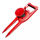 Golf Multi-functional Divot Tool / Golf Ball Marker / Groove Cleaner