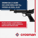 Crosman 2240 .22 Caliber Pellet Gun Bolt Action CO2 Air Pistol