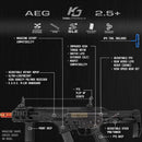 KWA Originals KO:EVE-9 AEG 2.5+ Airsoft Rifle (KO Series) - Middletown Outdoors