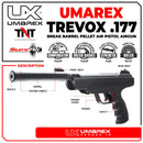 Umarex Trevox .177 Cal Break Barrel Pellet Air Pistol (2251348) - Middletown Outdoors