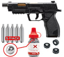 Umarex SA10 Air Pistol .177 Caliber Blowback Dual Ammo Pellet / BB Gun - Up To 420 FPS (2252113)