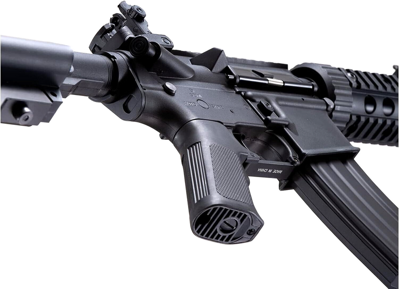 Lancer Tactical M4 Airsoft Rifle SD RIS Rail + Battery & Charger, Black (Gen 2)