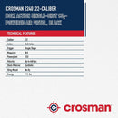 Crosman 2240 .22 Caliber Pellet Gun Bolt Action CO2 Air Pistol