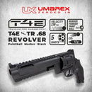 Umarex T4E TR68 .68 Caliber Paintball Revolver Pistol, 7.5 Joules, GEN 2 (2292138)
