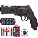 Umarex T4E TR50 .50 Caliber Paintball Revolver Pistol, 7.5 Joules, ~380 FPS