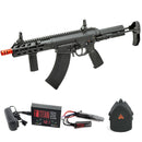 KWA Originals Electric Airsoft Gun AEG2.5 Airsoft Rifle - Adjustable FPS Gearbox, Electronic Trigger Ready, Includes 11.1v LiPo Battery Bundle