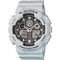 Casio G-Shock Big Case Digital-Analog GA100 Watch in Ice Gray (GA100LG-8A) - Middletown Outdoors